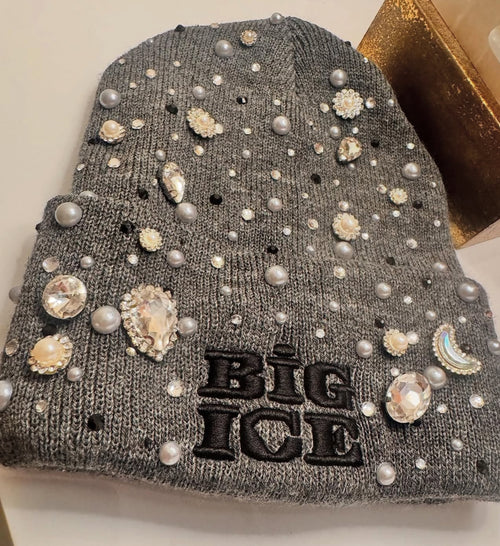 Dark Grey Big Ice Beanie